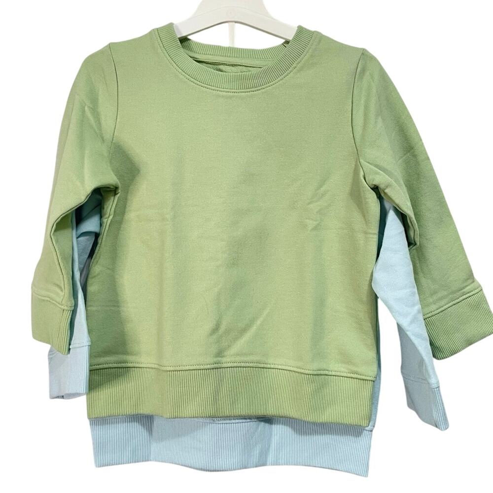Cat & Jack 2T 2-pack Lightweight Crewneck